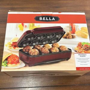 Bella Meatball Maker Electric Cooker Non-Stick 13560 Sensio New in Open Box